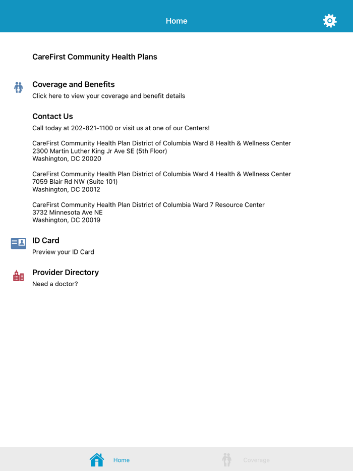 CareFirst CHPDC Mobile