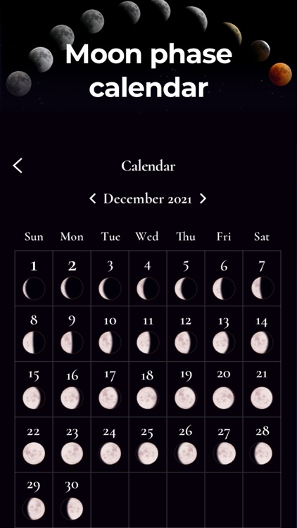 Moon Calendar: Phase & Cycle