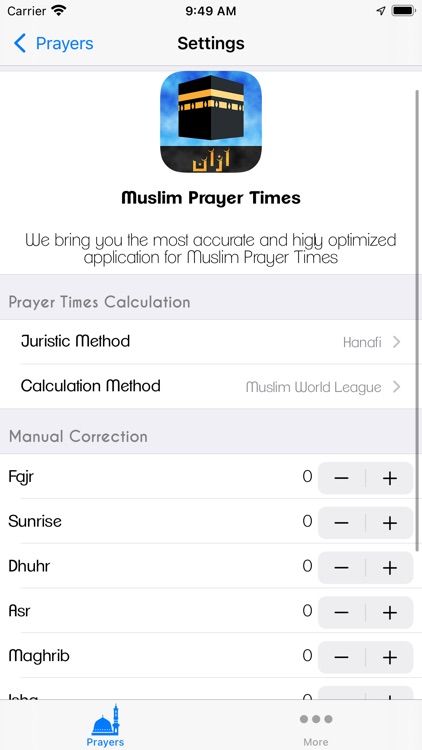 Azan - Muslim Prayer Times