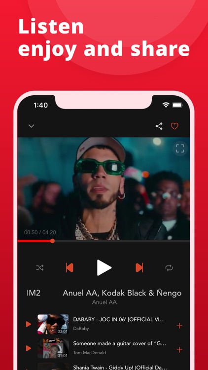 Music Player : Songs Videos