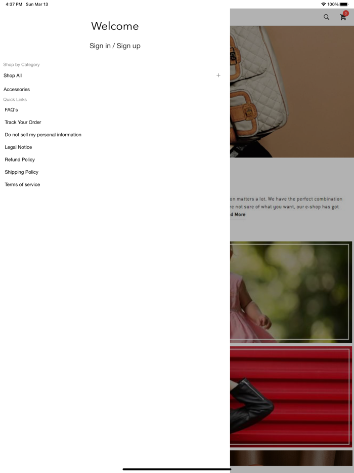 Hashami shopping store