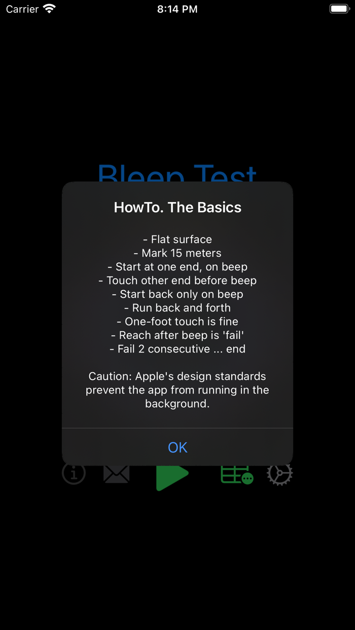 Bleep Test - UK Police