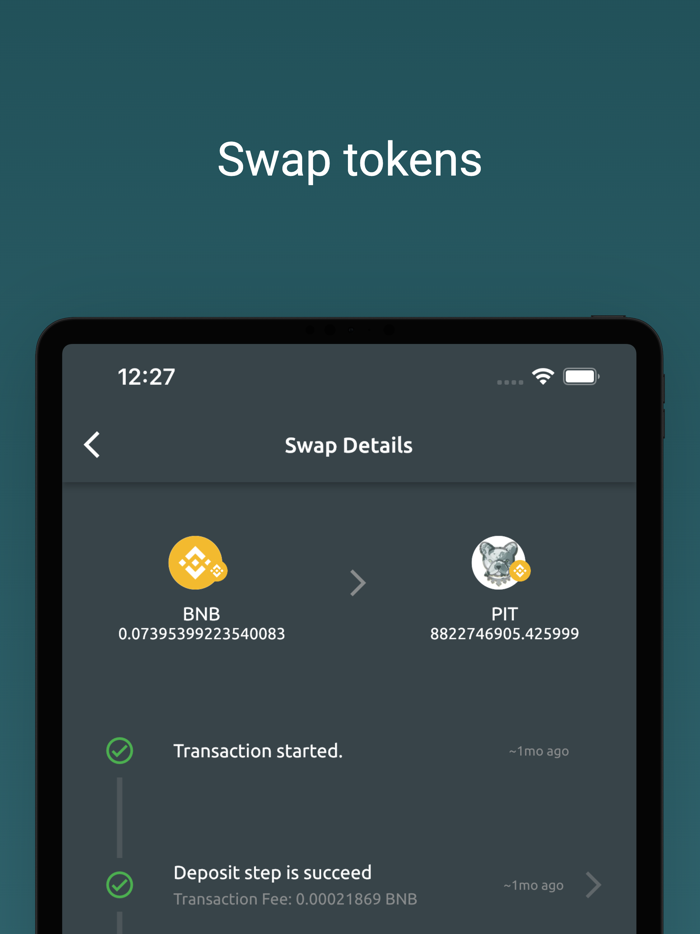 SnapSwap Swap ETH, BSC Tokens
