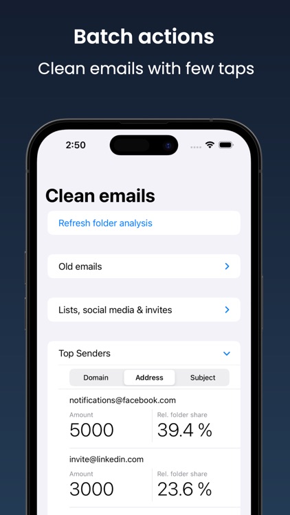 Delete Emails & Cleaner