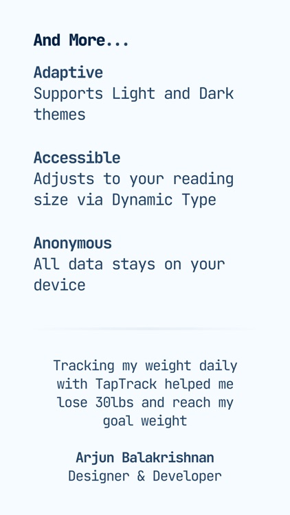 TapTrack: Weight Tracker screenshot-7