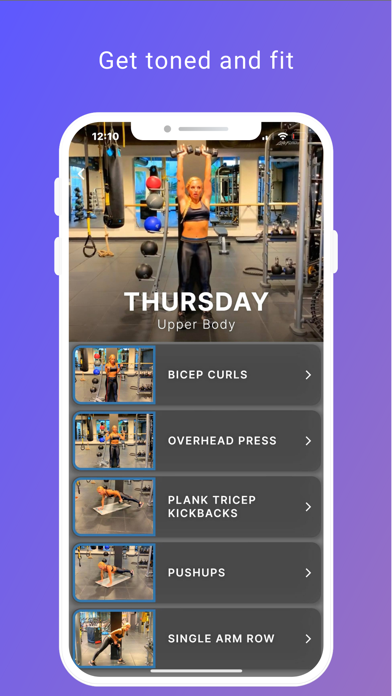 MADFITNESS APP screenshot 4