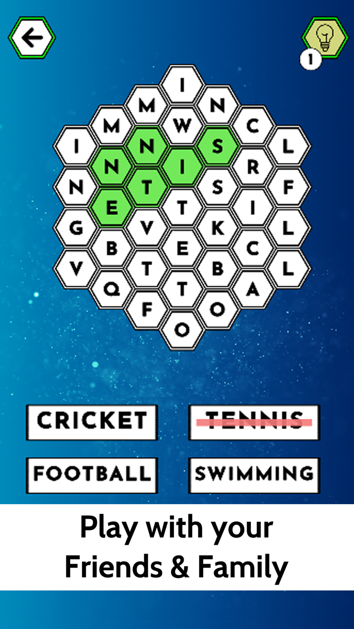 Hexa Word Search Puzzle Games