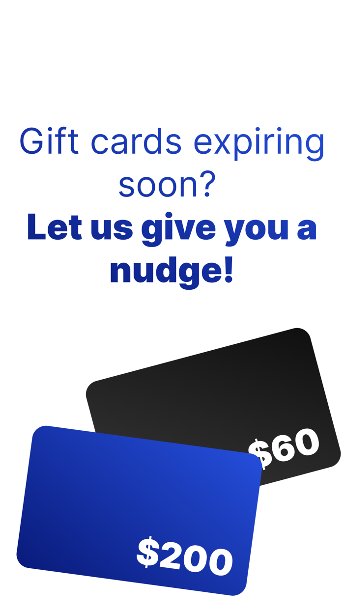 CardSaver - Gift Card Reminder