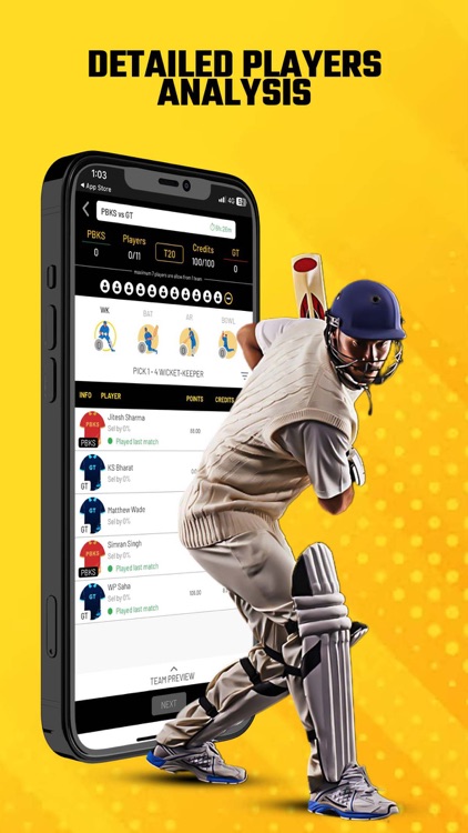 FSL11: Fantasy Cricket App