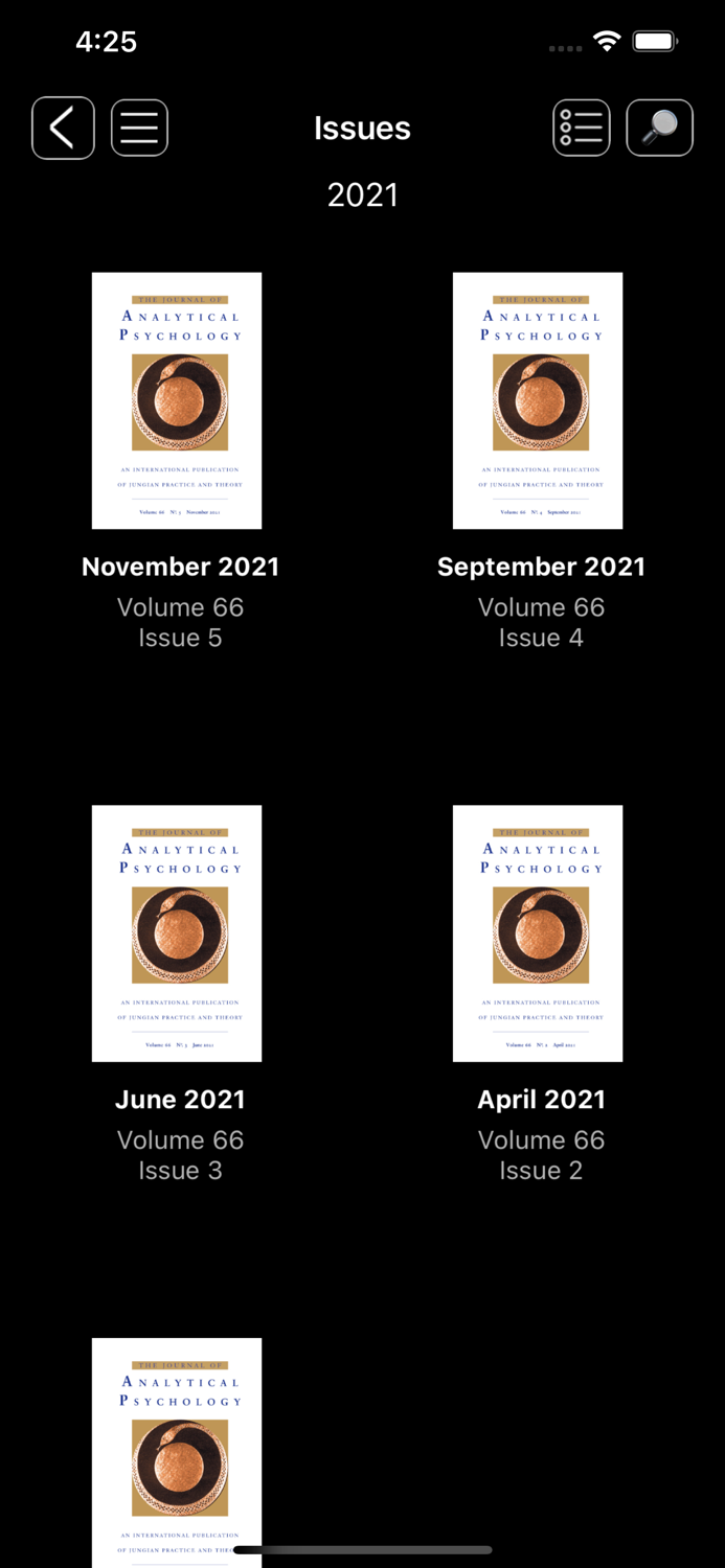 Jrnl of Analytical Psychology