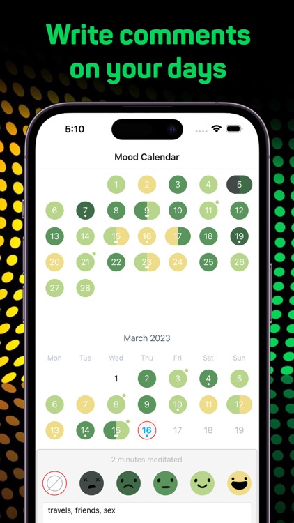 Day by day — mood tracker