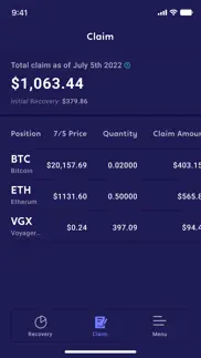 voyager: recovery app iphone screenshot 1
