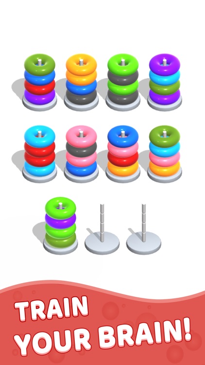 Color Hoop Stack screenshot-3