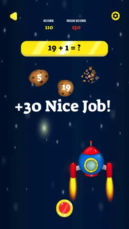 Game screenshot Meteor Blaster - Math apk