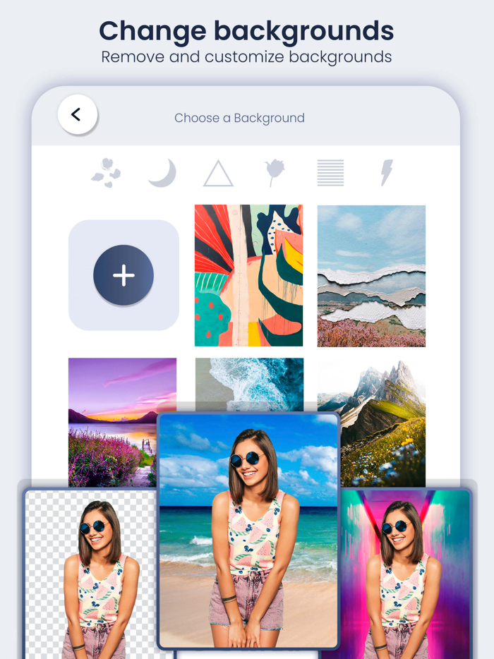 Remove backgrounds from photos