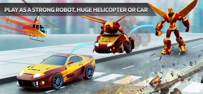 Robot Cars Simulator 3D Games