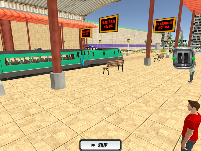 Realistic Train Driver Journey