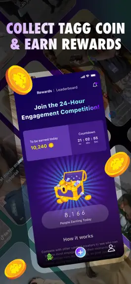 Game screenshot Tagg - Earn for Engagement hack