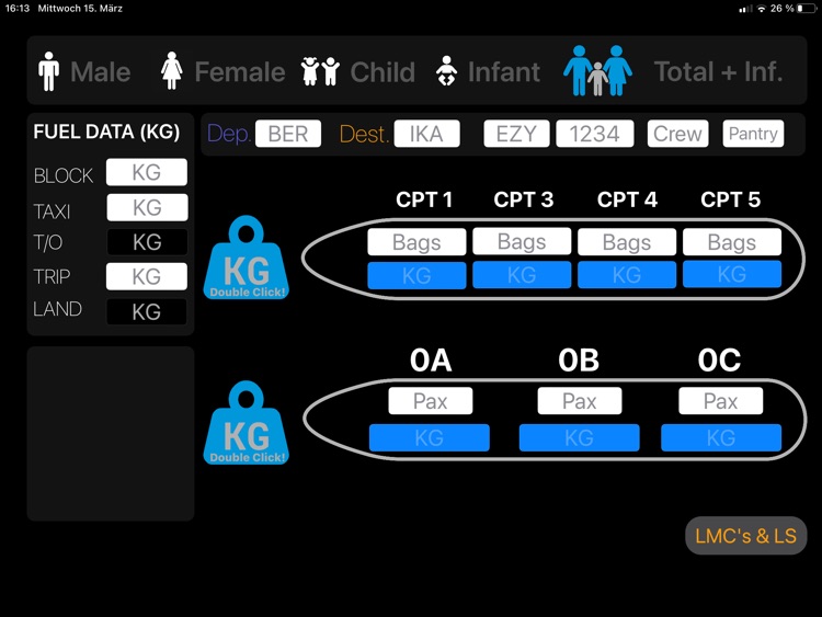 Weight and Balance A320