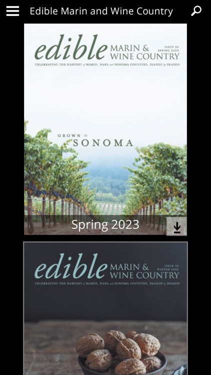 Edible Marin and Wine Country
