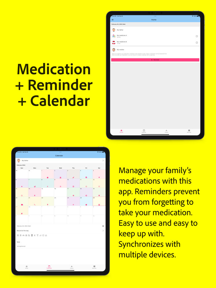 Medication Calendar