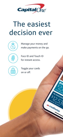 Capital One Mobile app screenshot