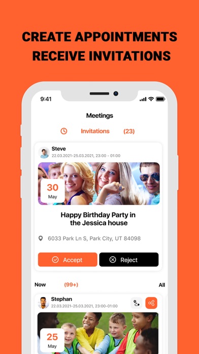 MeetPnt - meeting with friends screenshot 2