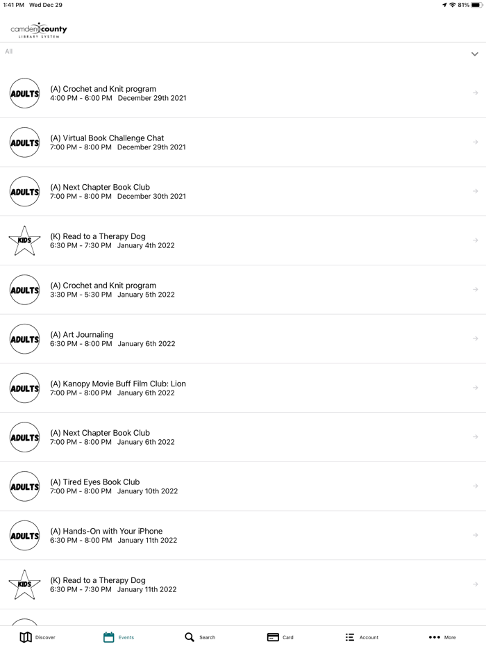 Camden County Library Mobile