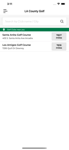 Game screenshot LA County Golf hack