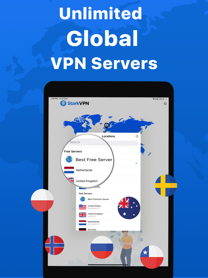 Stark VPN Secure VPN Tunnel