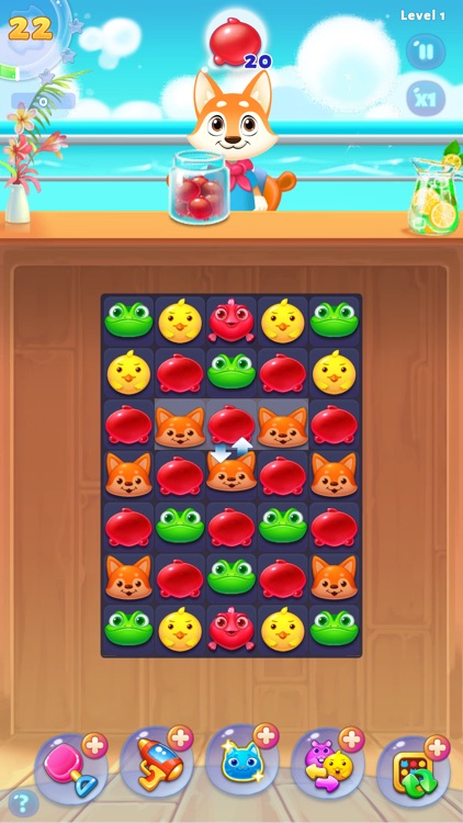 Summer Friends match 3 puzzles screenshot-5