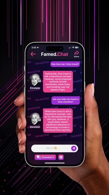 Famed.Chat: AI Icon Chat