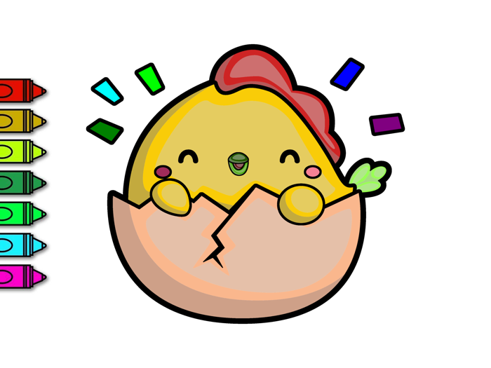 Chicky Coloring Book