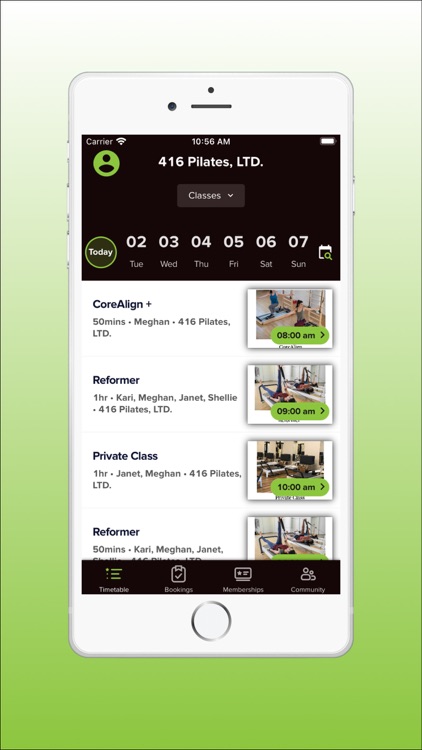 416 Pilates App