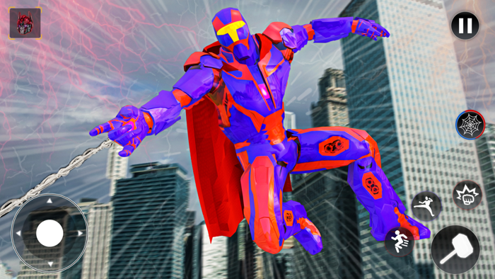 Spider Rope Hero Superhero