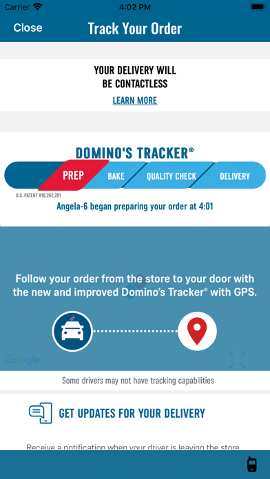 Domino's Pizza USA Screenshot