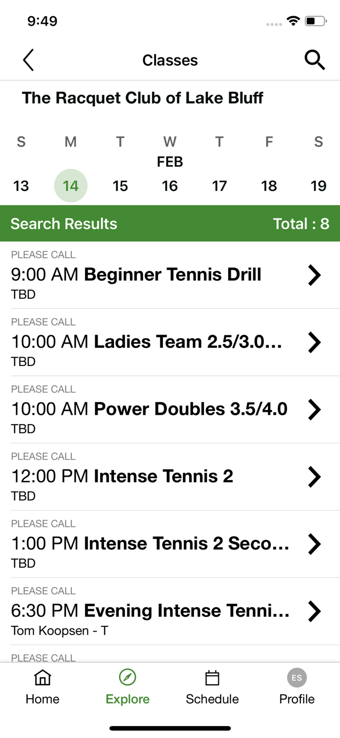 The Racquet Club of Lake Bluff