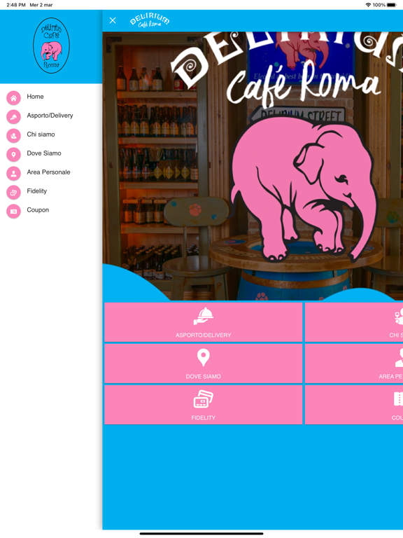 Delirium Cafè Roma screenshot 2