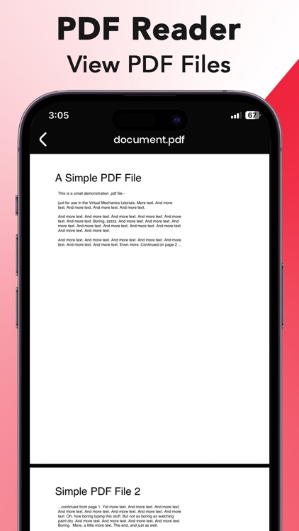 PDF Reader - PDF Viewer, Edit screenshot-3