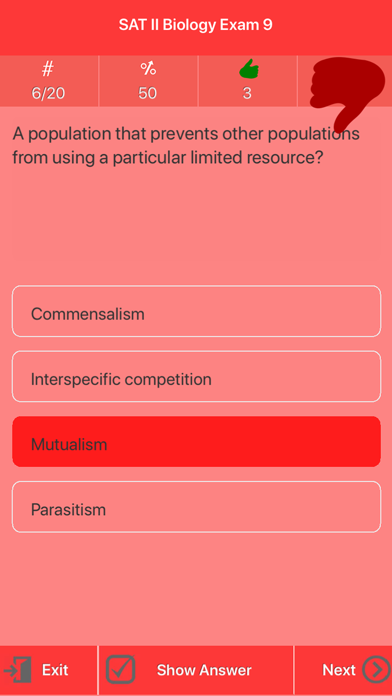 SAT 2 Biology Exam Prep screenshot 3