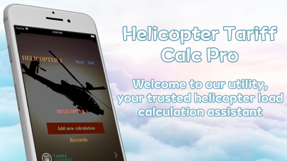 Screenshot #3 pour Helicopter Tariff Calc Pro