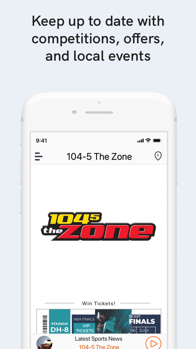 104-5 The Zone screenshot 3