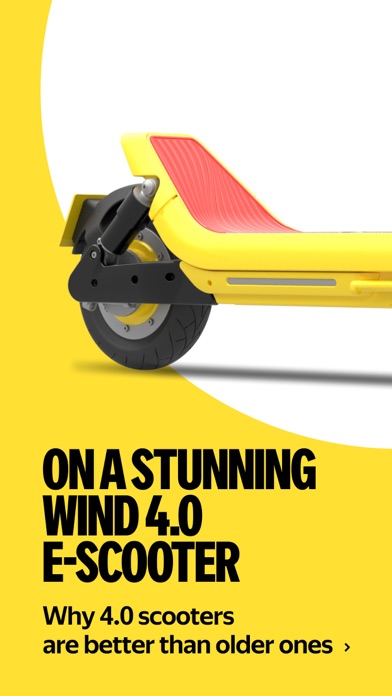 Yango Wind - e-scooter sharing screenshot 3