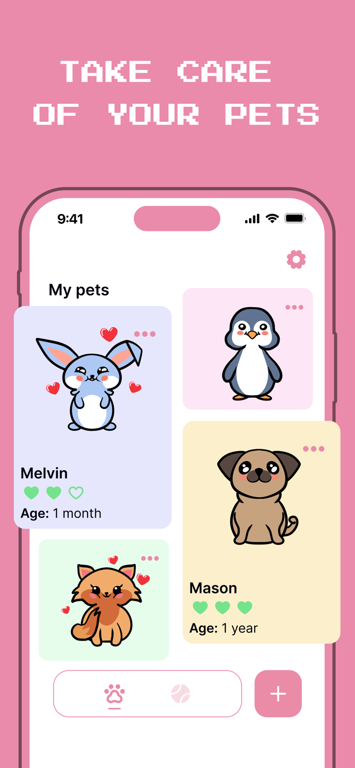 Cute Virtual Pets Widgets