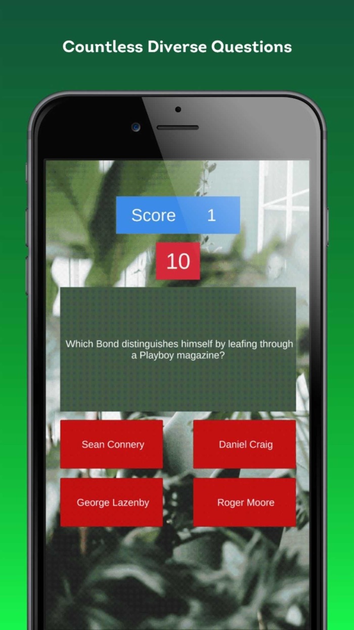 James Bond Trivia Challenge