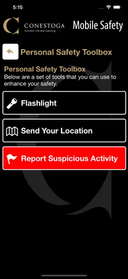 Game screenshot Conestoga Mobile Safety hack