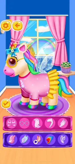 Game screenshot Cute unicorn pony care mod apk