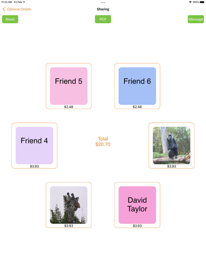 My Slice Bill Splitting