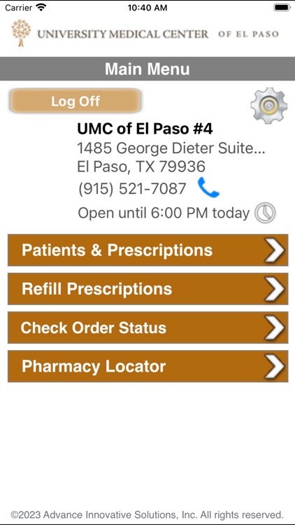 UMC El Paso Pharmacy