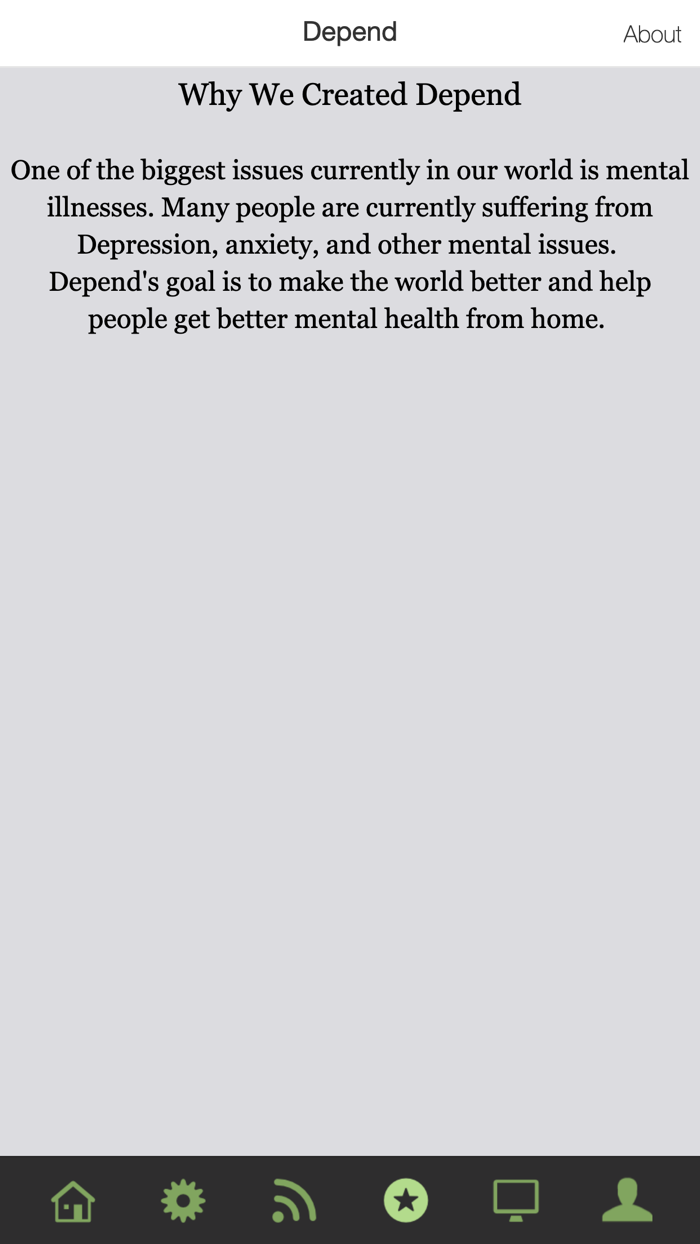 Depend - Better Mental Health